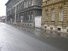A megszűnő Lóvásár utcai megálló. (forrás: Istvánfi Péter)