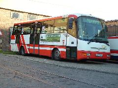 A Magyarországon licencben készített, a Volán társaságoknál fellelhető Credo típusú buszok eredetije, a SOR B 9,5 városi kivitele. Olcsósága miatt Pozsony városa is sokat vásárolt belőle., Krasòany kocsiszín, Pozsony (forrás: Dobronyi Tamás)