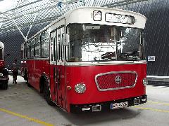 Egy Saurer busz a 60-as évekből. (forrás: Müller Péter)