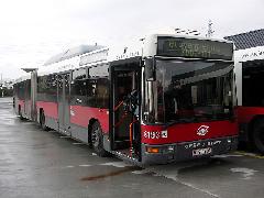 A bécsi buszközlekedés egyik alapjárműve a Gräf-Steyr/Volvo NG 235 M18, melyből 1995 és 2001 között összesen 97 db érkezett. (forrás: Müller Péter)