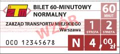 Varsóban 20, 40, 60 és 90 perces jegyek léteznek. A legolcsóbb 2 zloty (kb. 129 Ft), a legdrágább 6 (kb. 387 Ft) - mindegyik jóval olcsóbb tehát a budapesti átszállójegynél (2010-es áron 490 Ft)., Varsó (forrás: ZTM Waeszawa (ztm.waw.pl))
