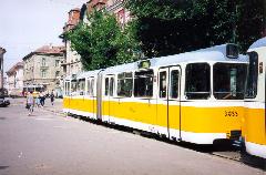 Müncheni pótkocsis szerelvény, Piata Traian, Temesvár (forrás: Németh Zoltán Gábor)